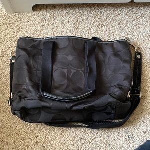 Coach Black Cross Body Purse